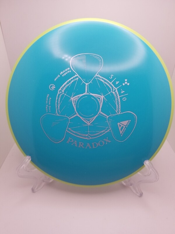 Axiom Discs Paradox Teal Plate Yellow Rim 175g