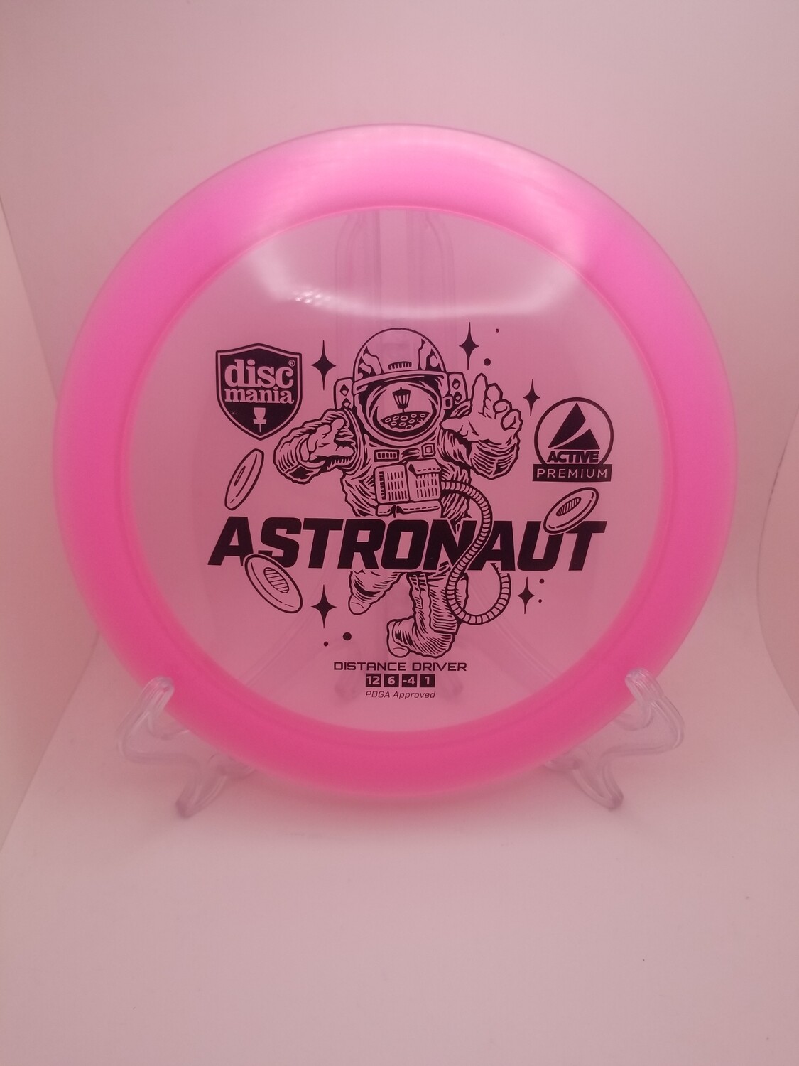 Discmania Discs Astronaut Pink Active 176-178g