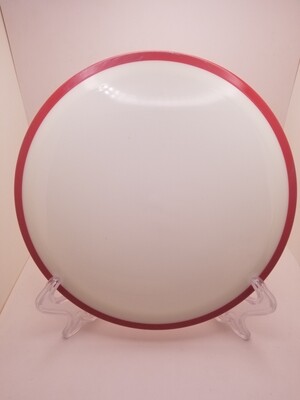 Dyer's Delight Axiom Discs Crave White Blank with Red Rim Neutron 170-175g g