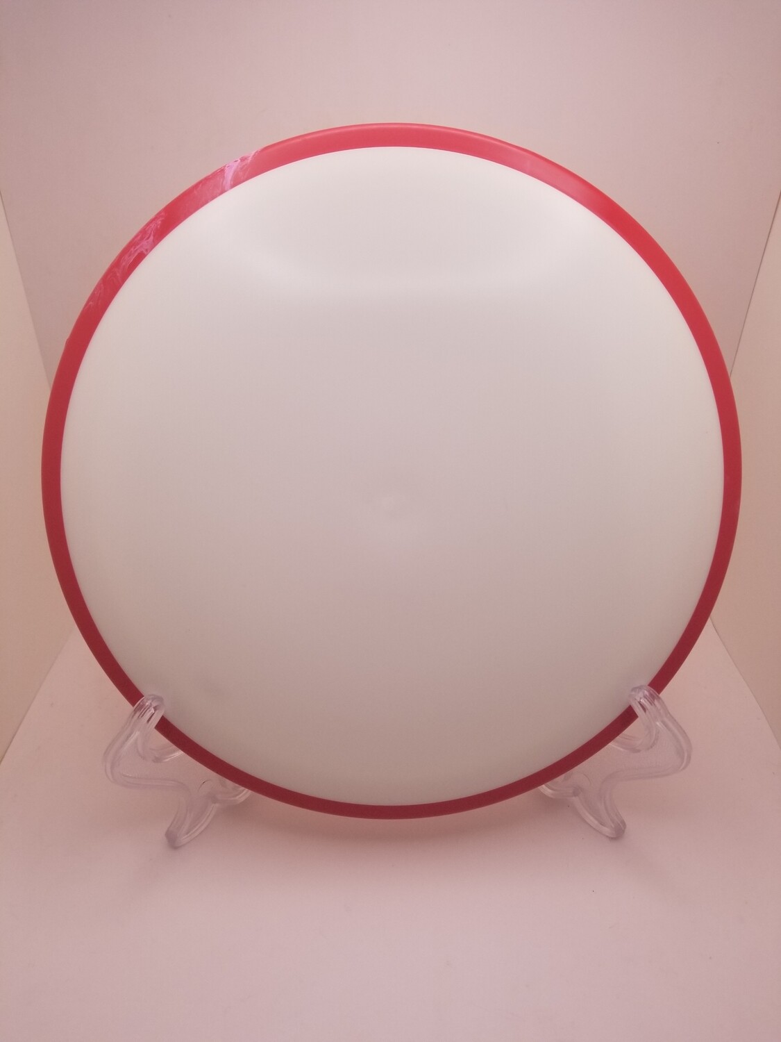 Dyers&#39; Delight - Axiom Discs Crave White with Red Rim Fission 165-169 g