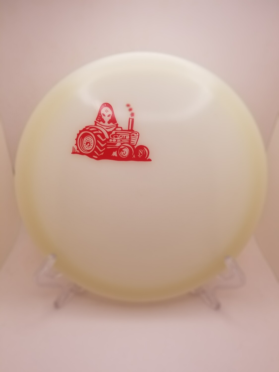 Discmania Discs Glow C Line FD with Mini OTB Alien Tractor Red Stamp 175g