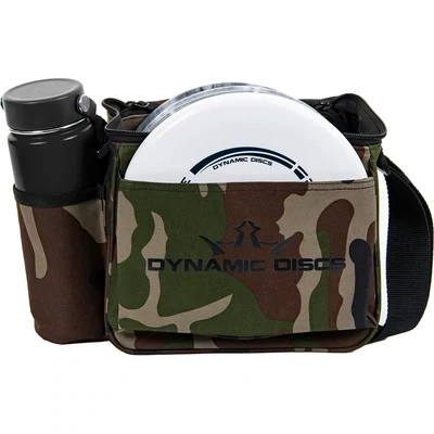 Dynamic Discs Cadet Shoulder Disc Golf Bag Woodland Camo