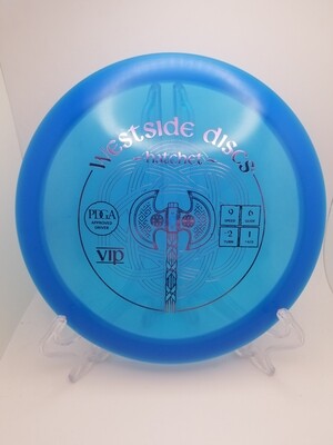 Westside Discs Stamped Blue Hatchet VIP 173+g