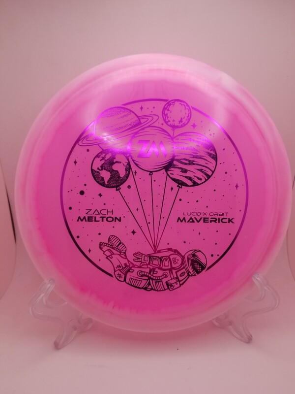 Dynamic Discs Lucid-X Orbit Maverick Zach Melton 2024 Pink 175g