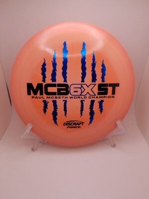 Discraft Discs Paul McBeth 6x ESP Force – 6 Claw MCB6XST Salmon Blend 173-174g