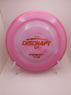 Discraft Discs First Run ESP Zone GT with Bager GT Top Pink 170-172g