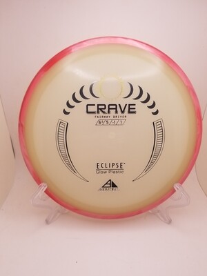 Axiom Discs Crave Eclipse Stamped Red Swirly Rim 168g