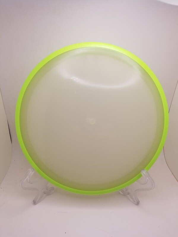 Axiom Discs Crave Eclipse Blank Dayglow Green/Orange Swirly Rim 171g