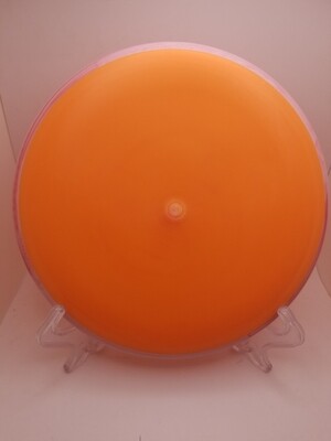 Axiom Discs- Simon Line - Electron Pixel Soft- Blank Orange with Pink Rim 172g.