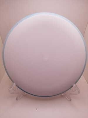 Axiom Discs- Simon Line - Electron Pixel Soft- Blank White with Blue Rim 174g.