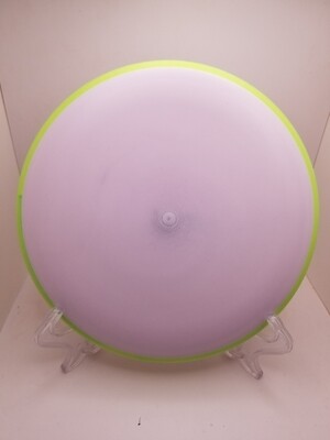 Axiom Discs- Simon Line - Electron Pixel Soft- Blank White with Green Rim 173g.
