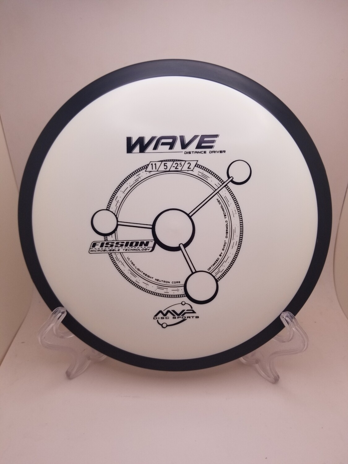 MVP Discs Wave White Stamped Wave Fission 156-157g
