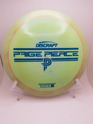 Discraft Discs Paige Pierce Drive Prototype Green/Brown Swirl with Green Stamp 170-172