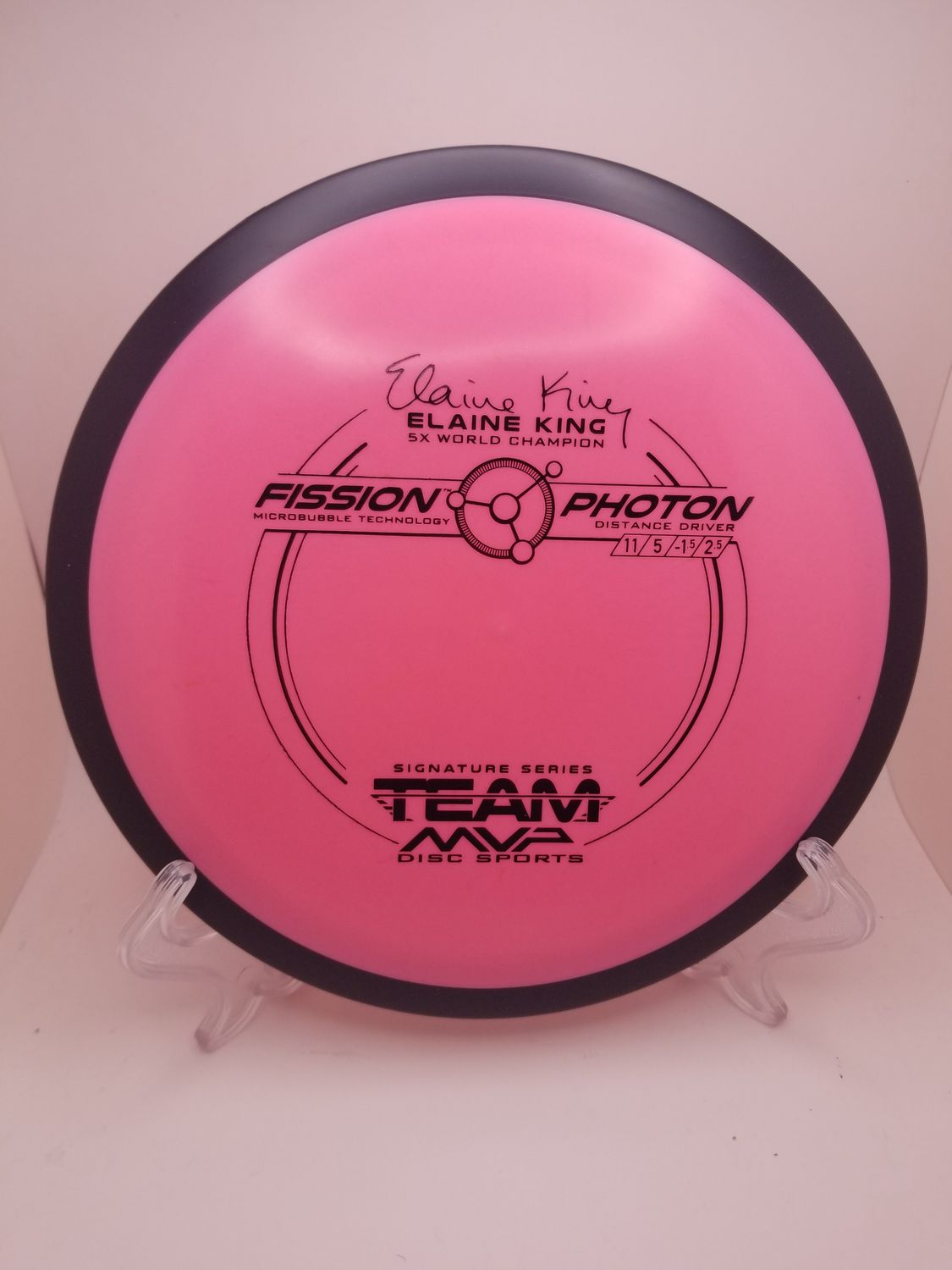 MVP Elaine King Pink Stamped Fission Photon 166g