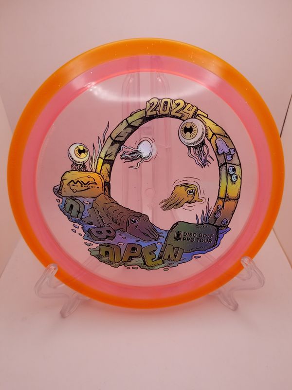 Phase 2 Axiom Discs OTB Open Prism Proton Soft Vanish Pink Plate Orange Rim
Weight: 160g