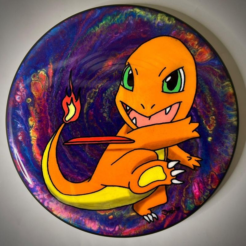 Charmander - From Pencil to Plastic Dyed MVP Discs Glitch Neutron 148g. Free Shipping!