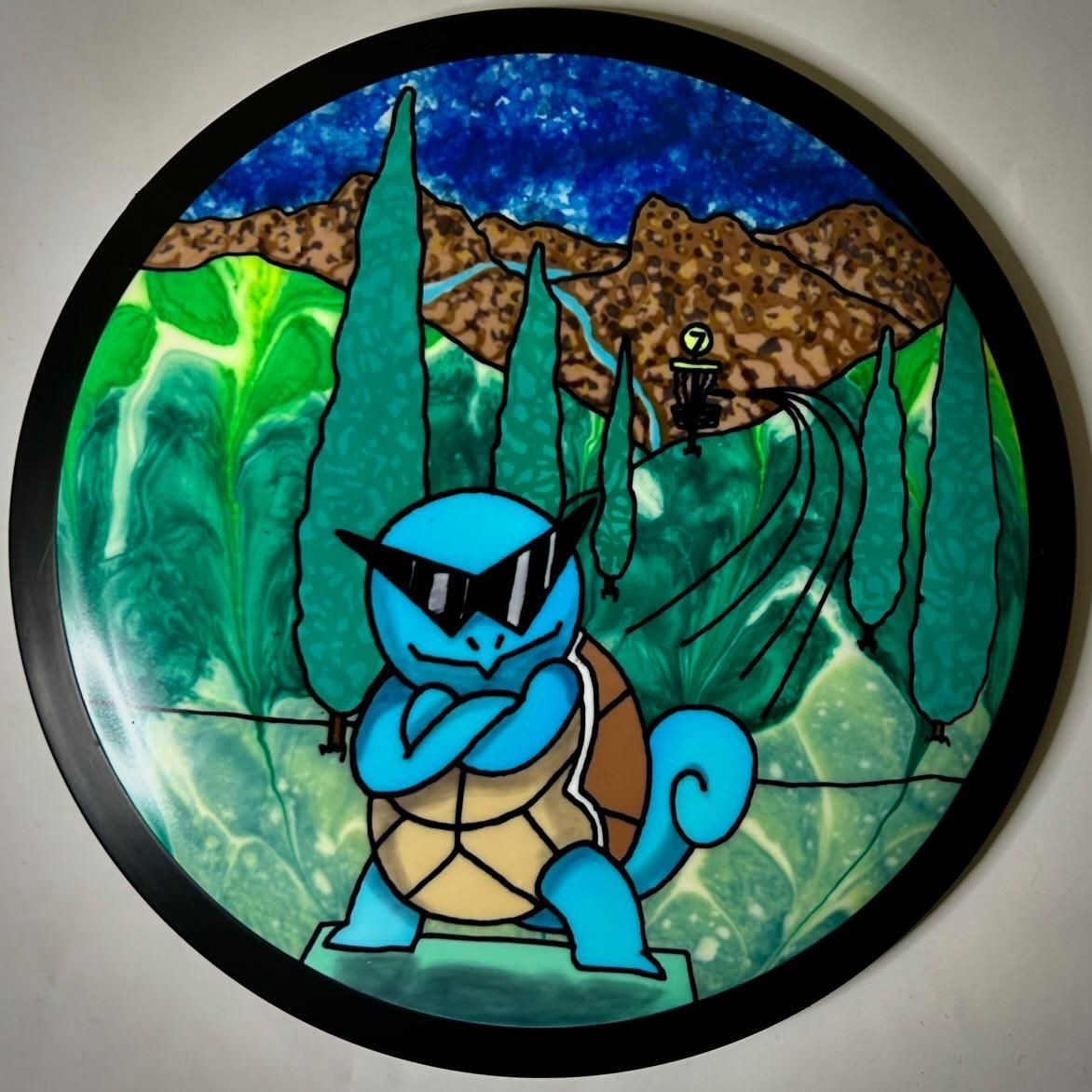 Squirtle - From Pencil to Plastic Dyed MVP Discs Wave Fission 172g. Free Shipping!