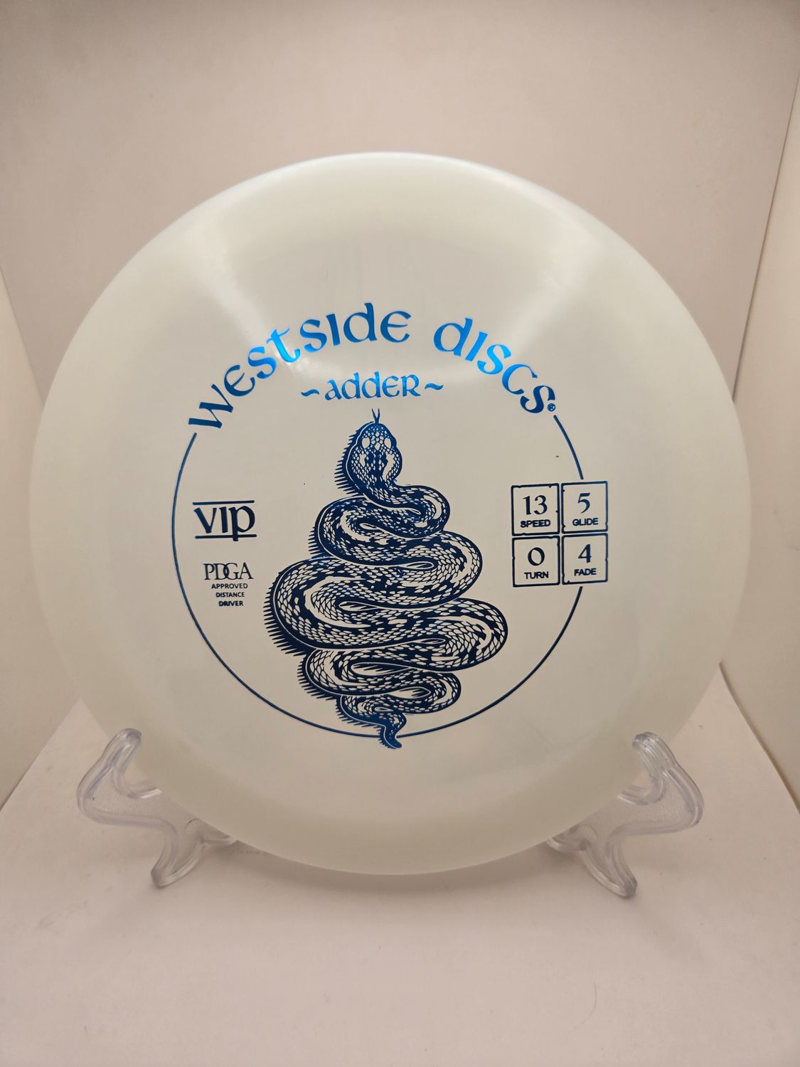 Westside Discs Adder White VIP 176g