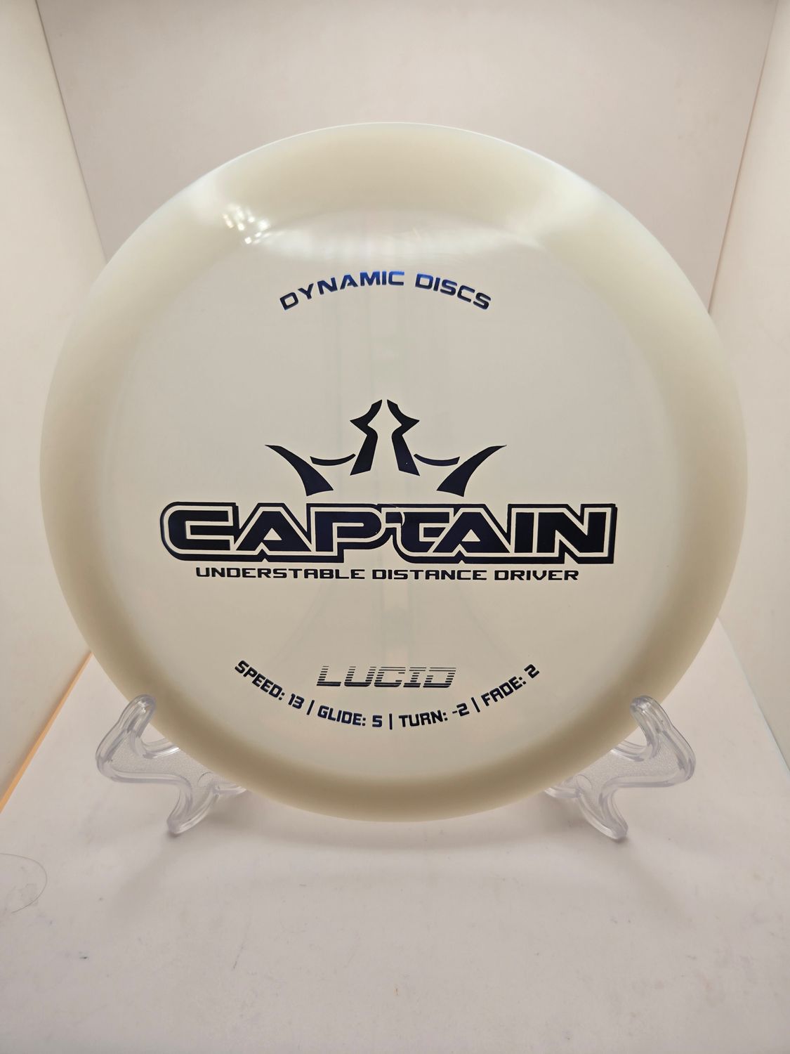 Dynamic Discs Captain Lucid White 174g