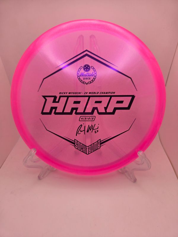 Westside Discs Harp Ice Glimmer Ricky Wysocki Pink 173g