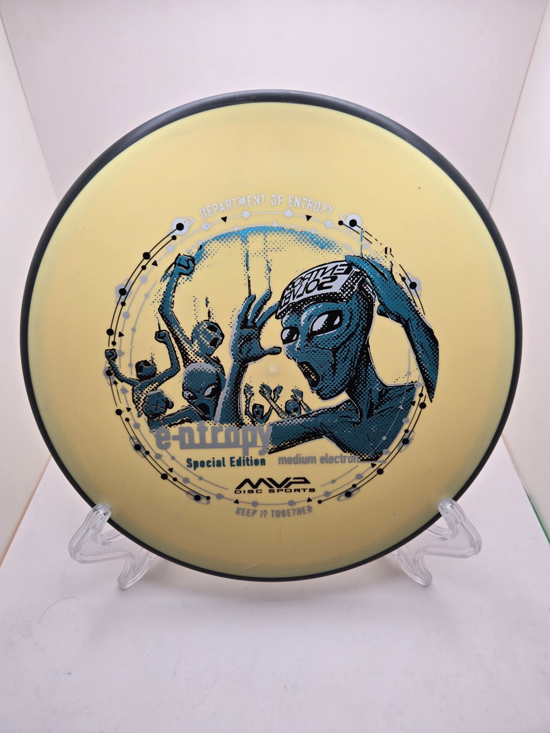 MVP Discs Electron Entropy - Special Editions Yellow 172g Medium