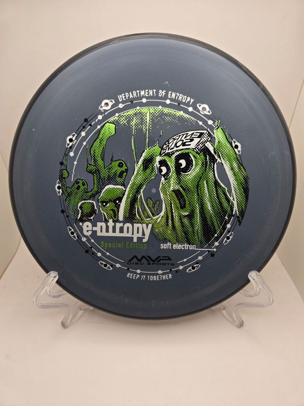 MVP Discs Electron Entropy - Special Editions Grey / Black 171g Soft