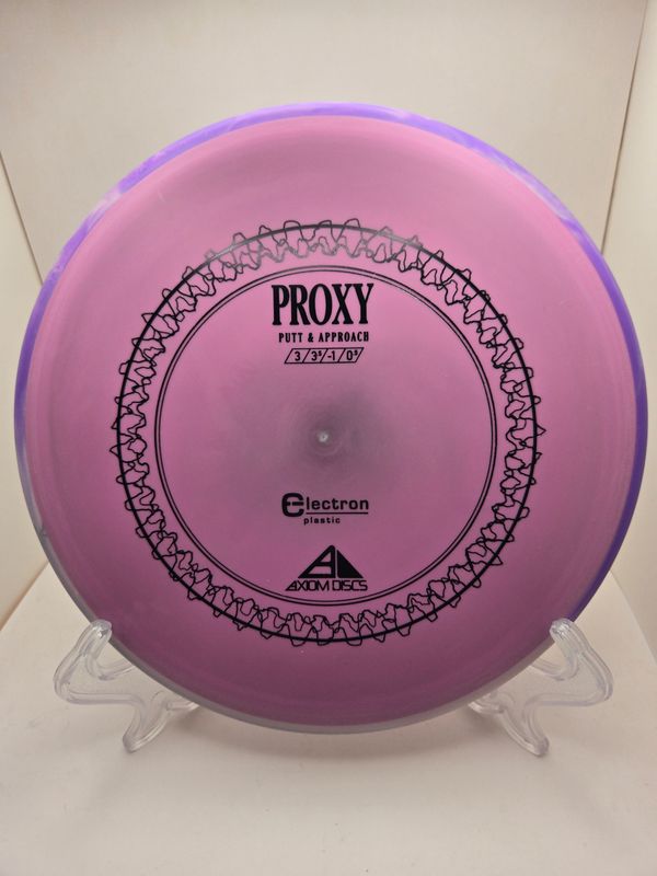 Axiom Discs Proxy Electron Purple with Purple Swirly Rim 172g