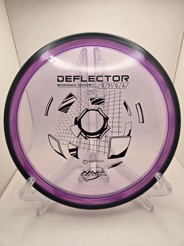MVP Discs Deflector Proton Plastic Purple 177g