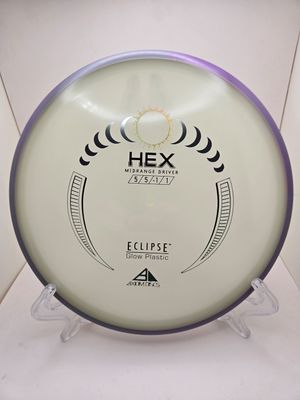Axiom Discs Hex Eclipse Purple Swirly Rim 176g