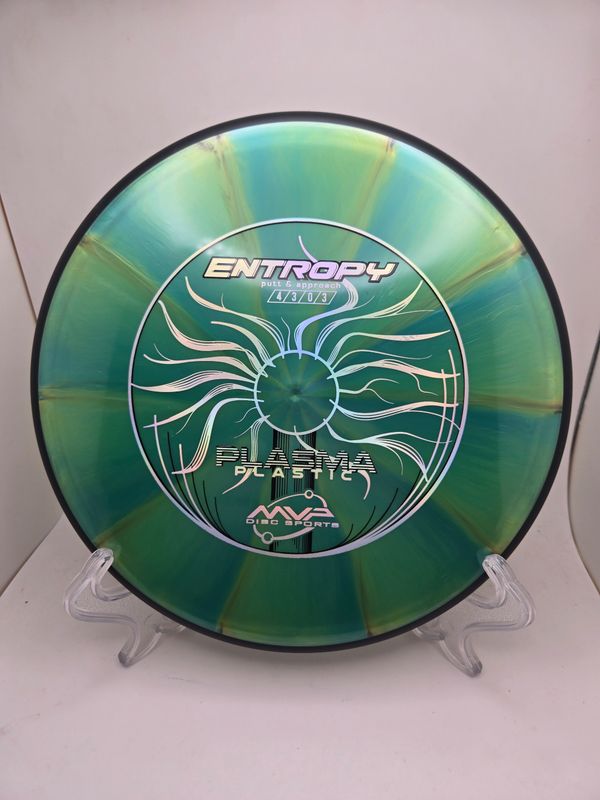 MVP Discs Entropy Green Burst Plasma 173g