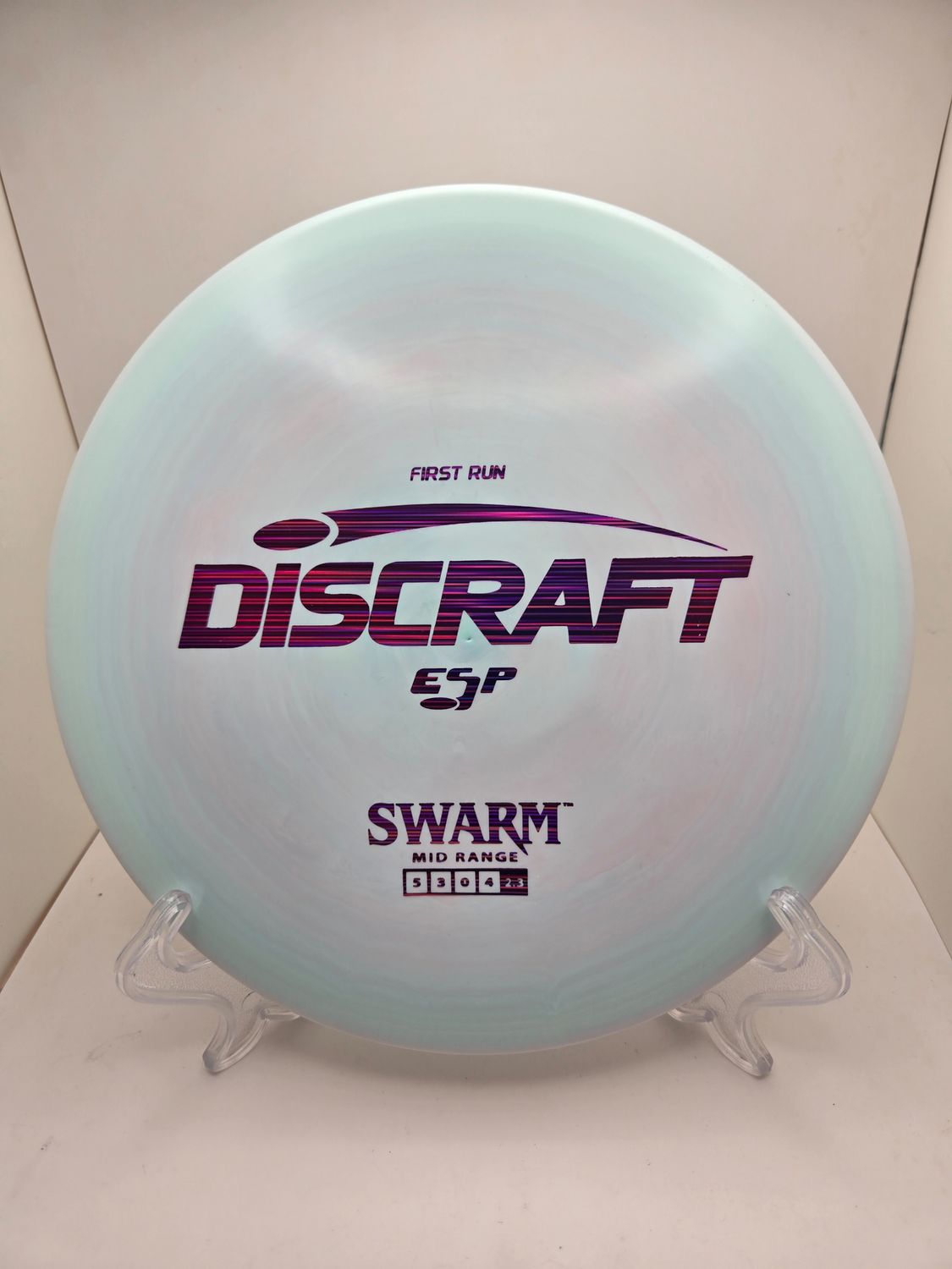 Discraft Discs First Run Swarm Light Pastel Blue ESP 173-174g