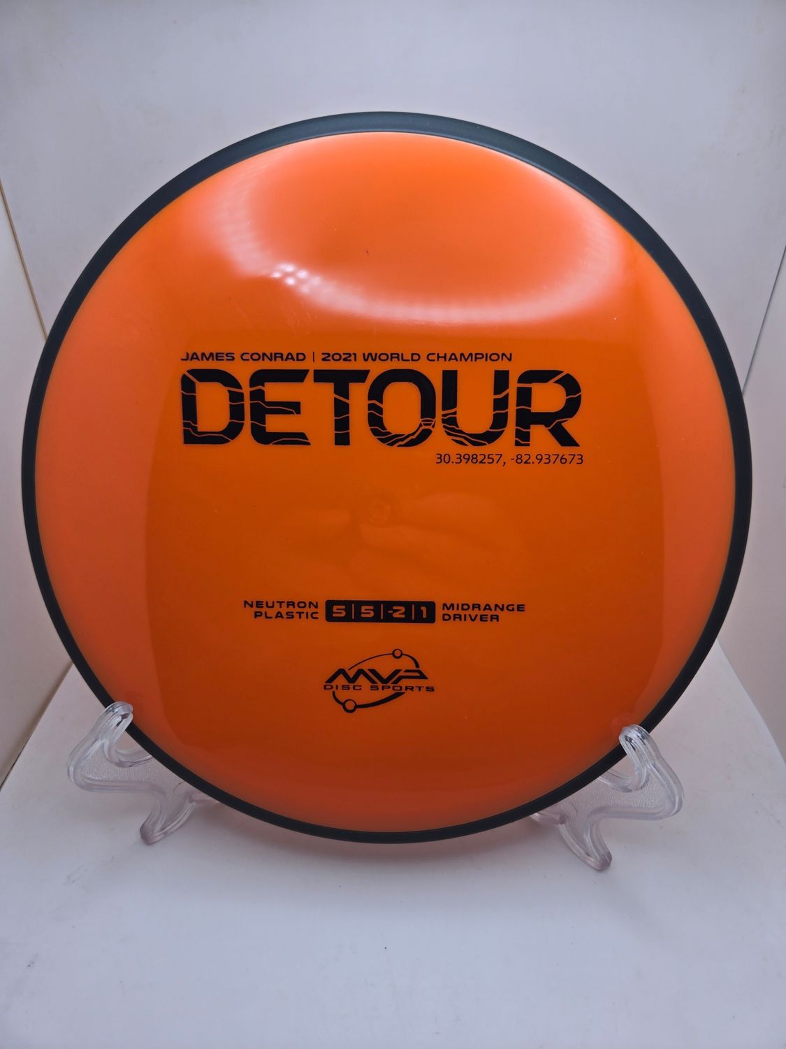 MVP Discs Neutron Orange Detour Stock 178g