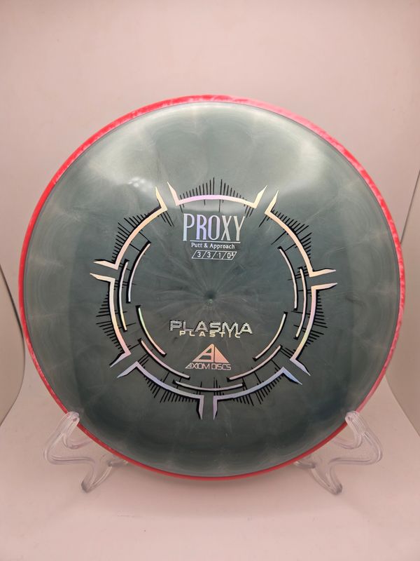 Axiom Discs Proxy Plasma Silver / grey with Red Rim 169g