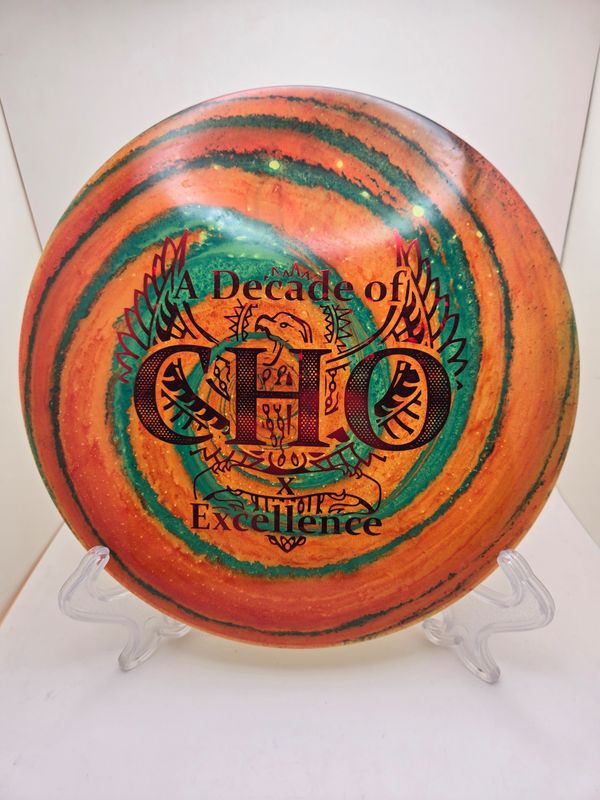 Latitude 64 Dyed Orange Swirl a decade of CHO explorer Opto 166g