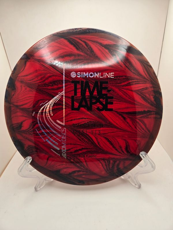 Axiom Discs Dyed Red Simonline Time-Lapse Neutron 173g