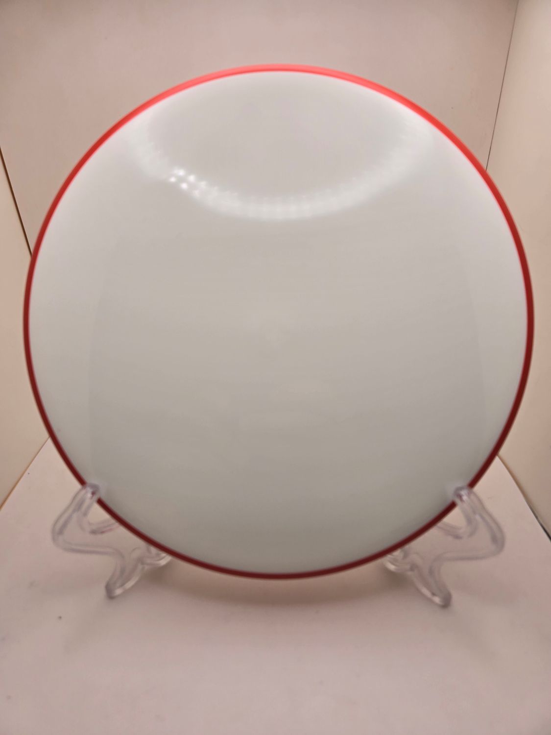 Dyers&#39; Delight Axiom Discs Proxy Neutron Soft White Blank with Red Rim 171 - 173g