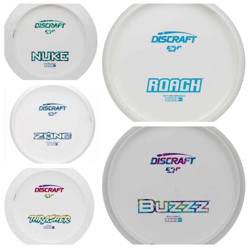 Discraft Discs Dyers Pack - Blank White Disc of Your Choice and Dyers Pro Chemical and Dye sample pack