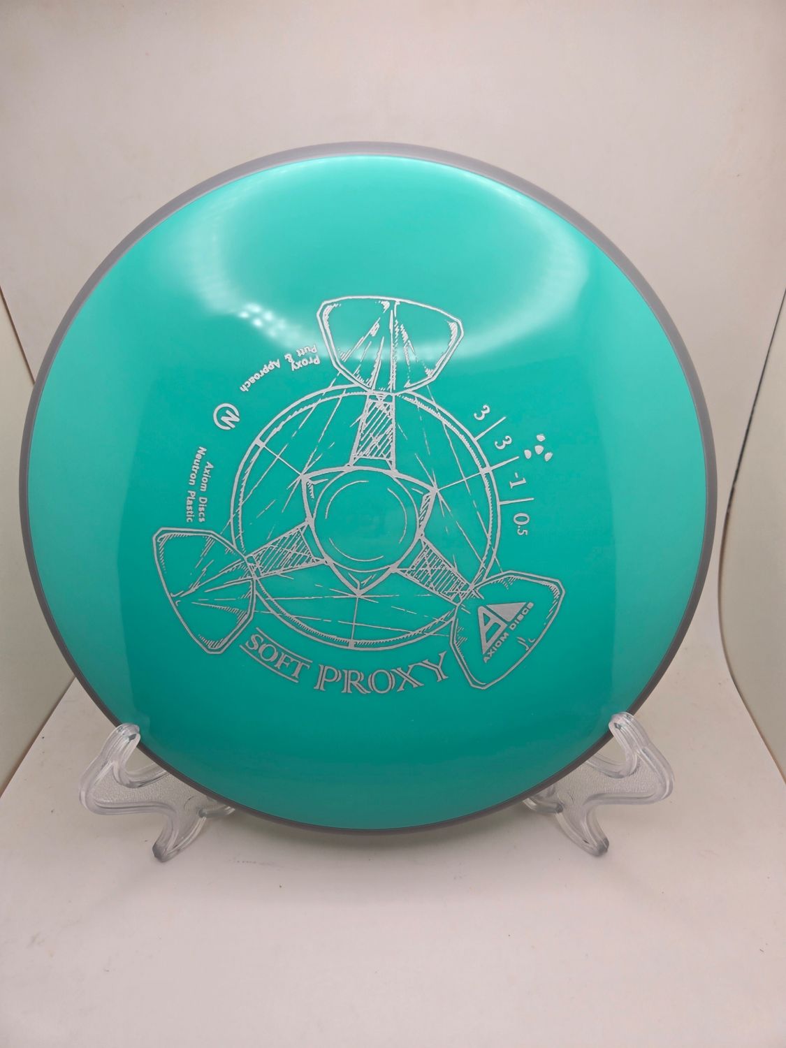 Axiom Discs Proxy Neutron Soft Mint with Grey Rim 172g