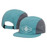 Dynamic Discs Inverse 5-Panel Camper Hat Smoke Blue/Grey