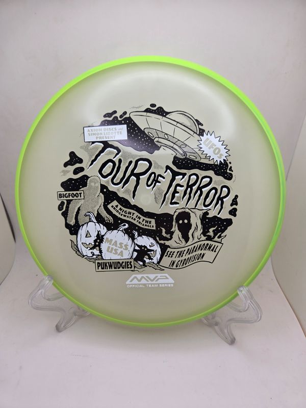 Axiom Discs Eclipse Pixel - Team Halloween Edition Dayglow Green Rim 173g