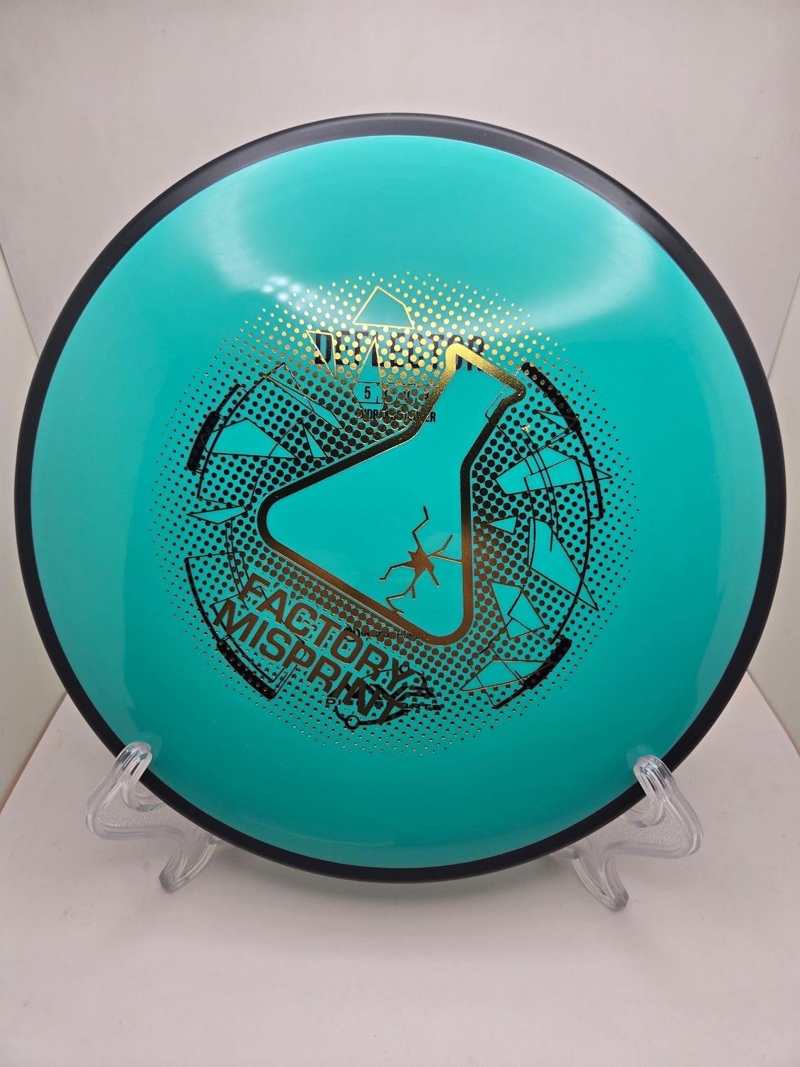 MVP Discs Deflector Neutron Plastic Misprint Teal/Green 175g