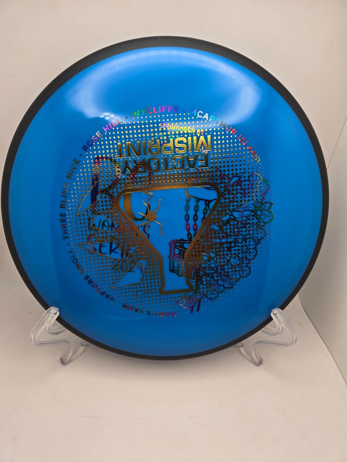 MVP Discs Neutron Blue Misprint Detour Stock 166g