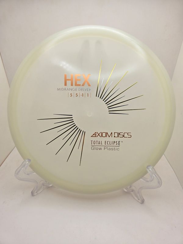 Axiom Discs Hex Total Eclipse Purple Plate Teal Rim 176g
