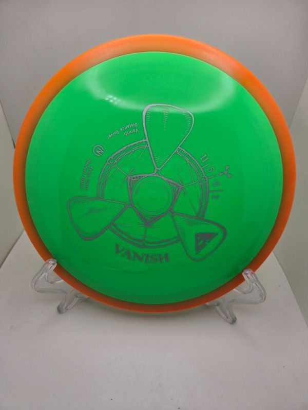 Axiom Discs Vanish Mint Green with Orange Rim Neutron 159g