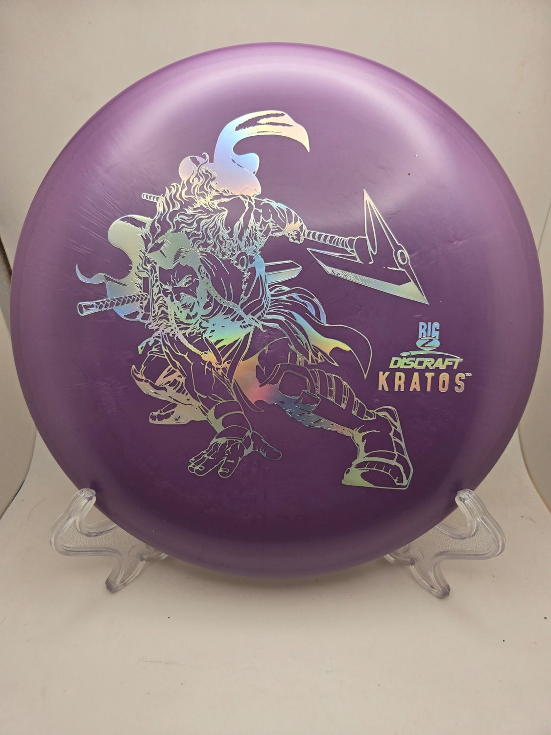 Discraft Discs Paul McBeth Big Z Kratos Light Purple with Silver Stamp 170-172g