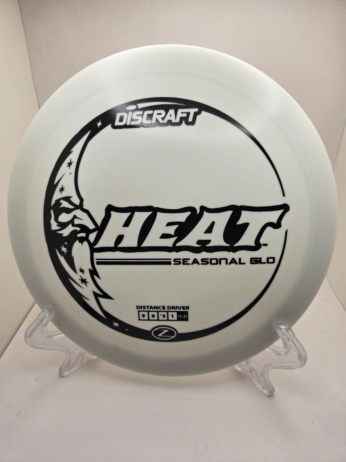 Discraft Discs Seasonal Glo Heat White with Black Stamp 167-169g