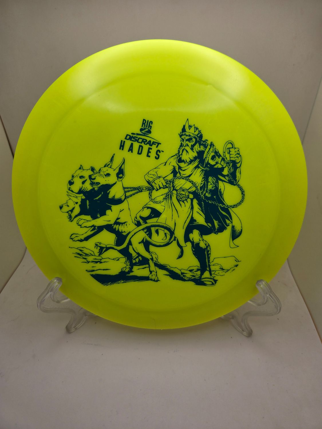 Discraft Discs Paul McBeth Big Z Hades Driver Yellow with Blue Stamp 170-172g