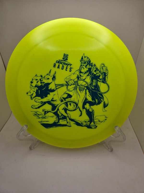 Discraft Discs Paul McBeth Big Z Hades Driver Yellow with Blue Stamp 170-172g
