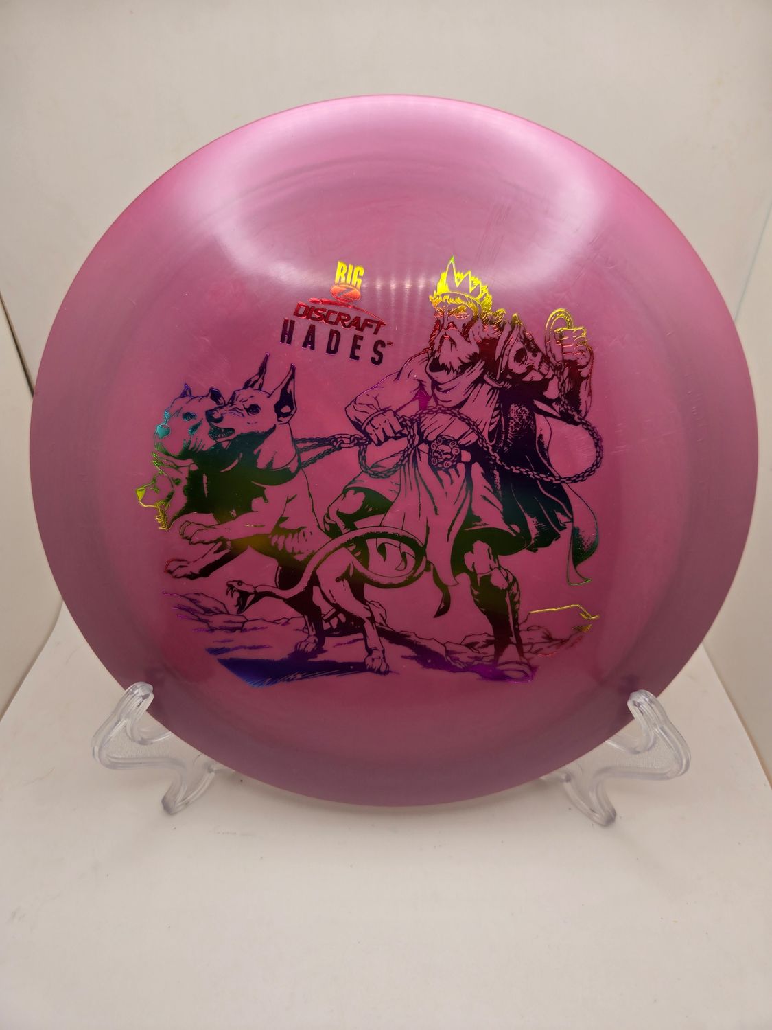 Discraft Discs Paul McBeth Big Z Hades Driver Purple with Gradient Stamp 167-169g