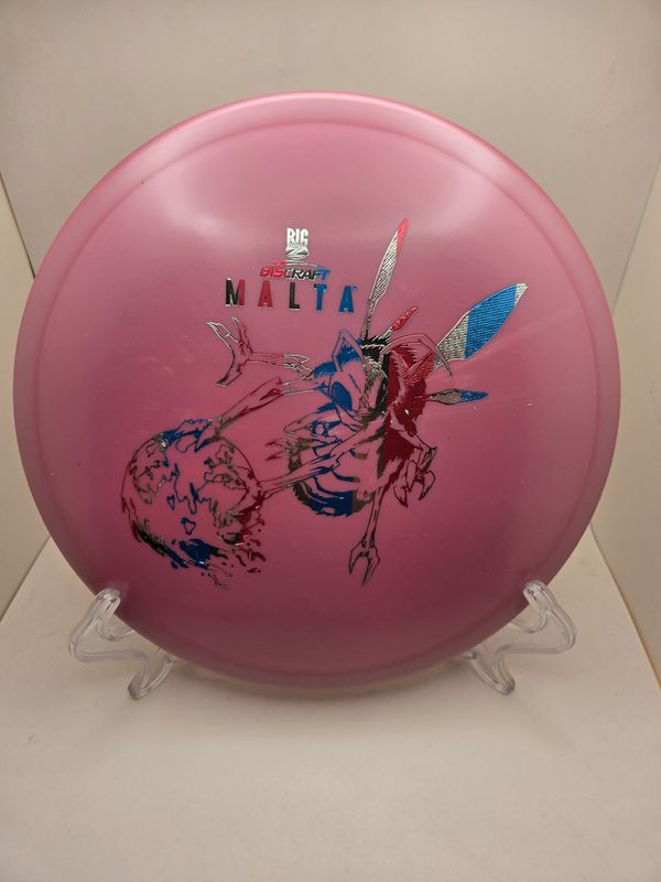 Discraft Discs Paul McBeth Big Z Malta Pink with Red/White and Blue Stamp 167-169